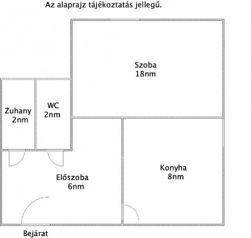 Eladó téglalakás, Budapesten, X. kerületben 35.9 M Ft, 1 szobás