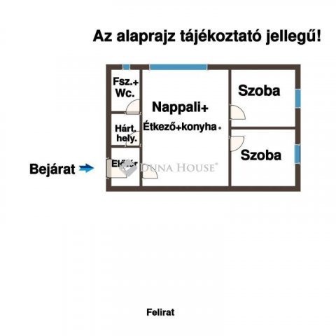 Kiadó téglalakás, albérlet, Taksonyon 250 E Ft / hó, 3 szobás