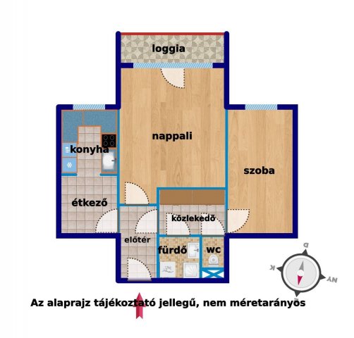 Eladó téglalakás, Szombathelyen 34.9 M Ft, 2 szobás
