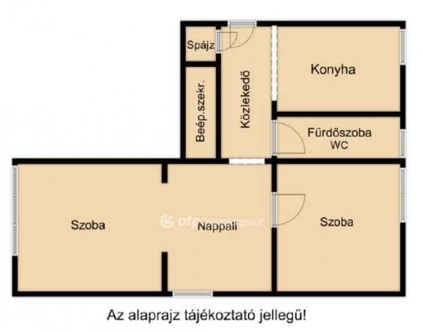 Eladó téglalakás, Debrecenben, Barna utcában 41 M Ft, 2 szobás