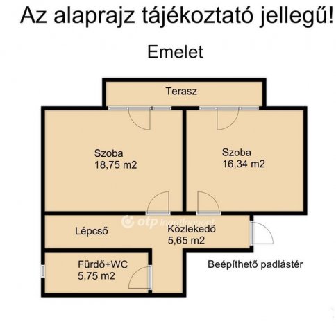 Eladó családi ház, Pápán 52.99 M Ft, 4 szobás