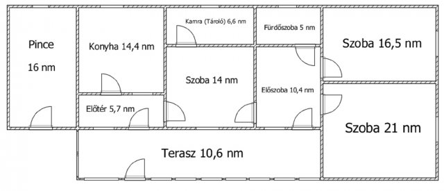 Eladó családi ház, Devecseren 21 M Ft, 3 szobás