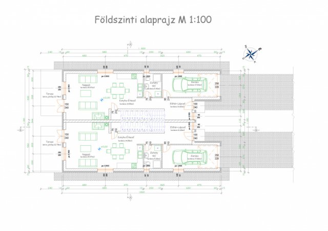 Eladó ikerház, Budapesten, XVI. kerületben 179.9 M Ft, 4 szobás