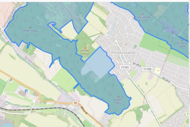 Eladó telek, Pilisborosjenőn, Nyúl utcában 60 M Ft