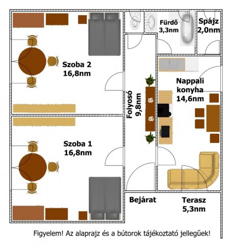 Eladó családi ház, Hajdúdorogon 18.9 M Ft, 2 szobás