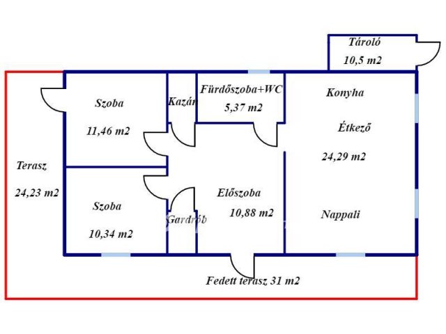 Eladó családi ház, Sajószentpéteren 60 M Ft, 2 szobás