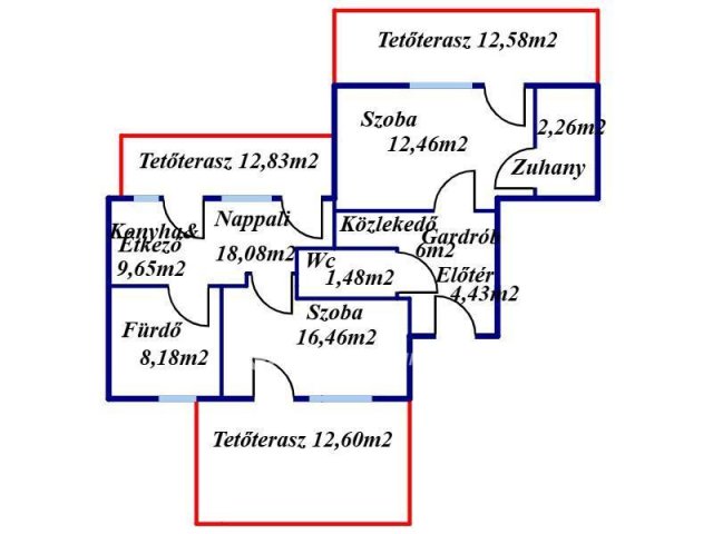 Eladó téglalakás, Kecskeméten 96.5 M Ft, 2+1 szobás