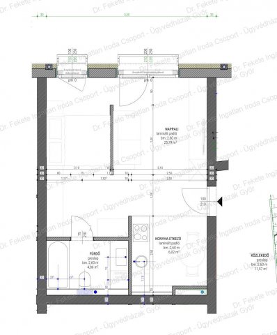 Eladó téglalakás, Mosonmagyaróváron 35.5 M Ft, 1 szobás