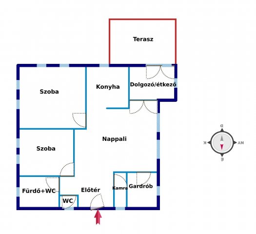 Eladó családi ház, Budapesten, XXII. kerületben, Huszár utcában