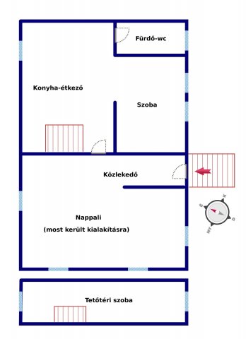 Eladó családi ház, Ballószögön 34.9 M Ft, 3 szobás