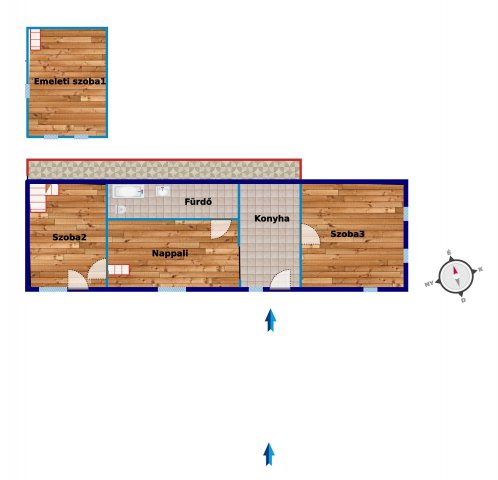 Eladó családi ház, Ludányhalászin 16.9 M Ft, 3 szobás