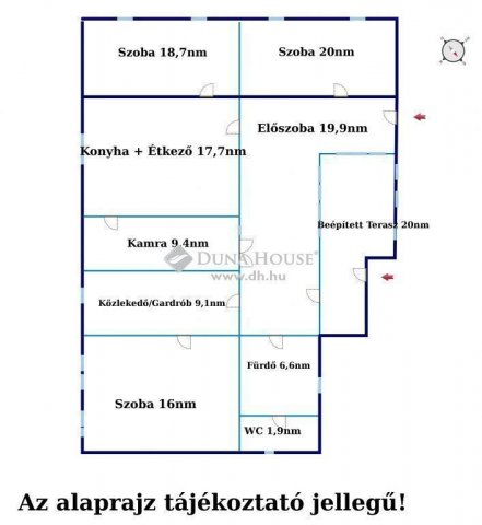 Eladó családi ház, Gyömrőn 67.9 M Ft, 3 szobás