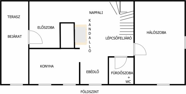 Eladó családi ház, Tárnokon, Kertbarátok utcában 79 M Ft