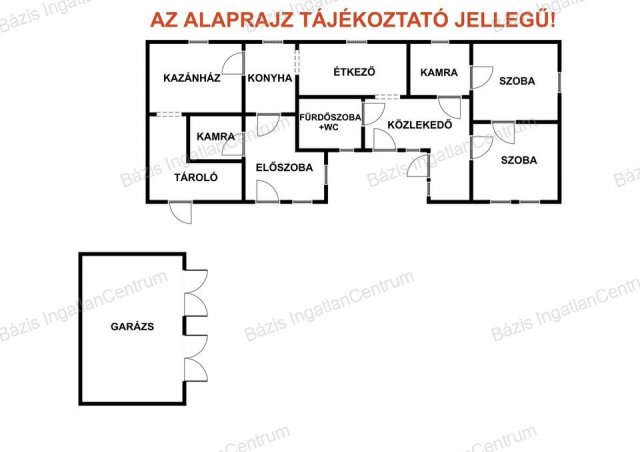 Eladó mezogazdasagi ingatlan, Bácsalmáson 6.5 M Ft, 2 szobás