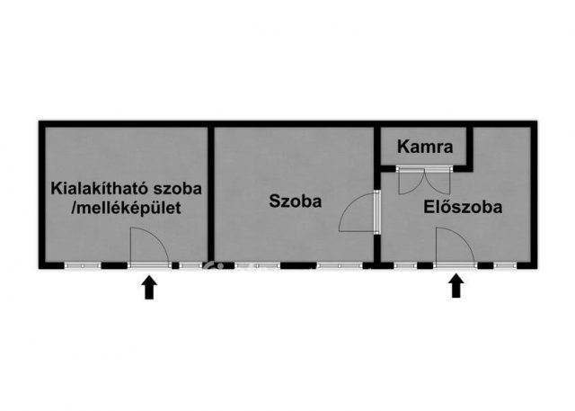 Eladó családi ház, Monostorpályin 6.5 M Ft, 1 szobás