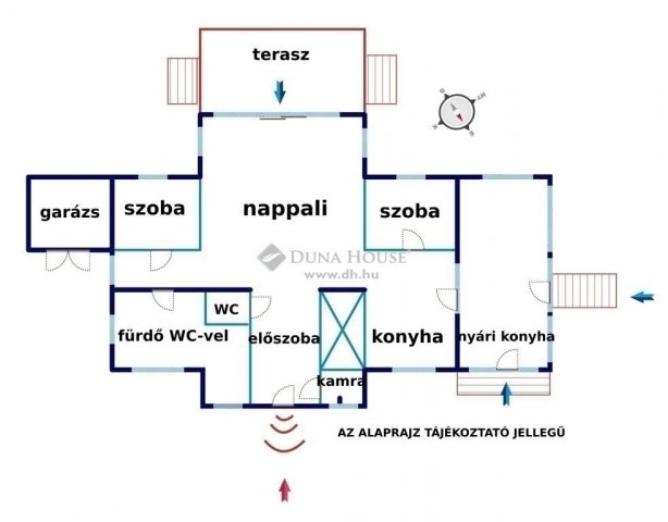 Eladó családi ház, Érden 110 M Ft, 2+1 szobás