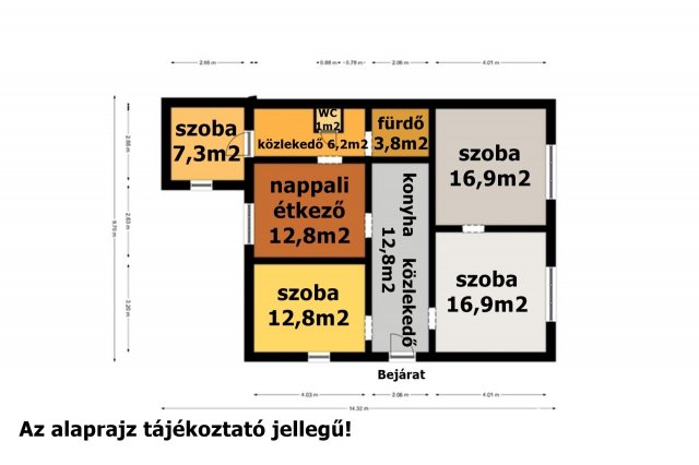 Eladó családi ház, Békésen 44.9 M Ft, 4+1 szobás