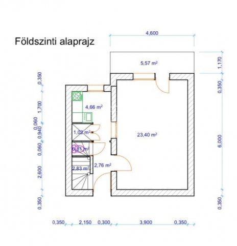 Eladó téglalakás, Zalaegerszegen 36.9 M Ft, 4 szobás