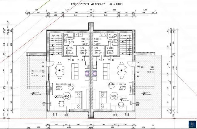 Eladó ikerház, Pécelen 149.9 M Ft, 5 szobás