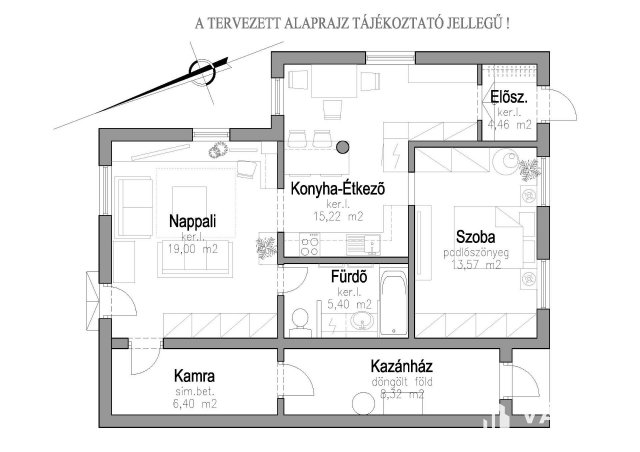 Eladó mezogazdasagi ingatlan, Szegeden 29.9 M Ft, 2 szobás