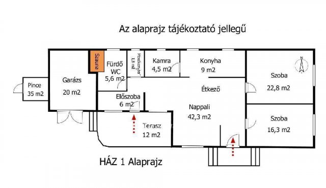 Eladó családi ház, Nagyhalászban 45 M Ft, 4 szobás