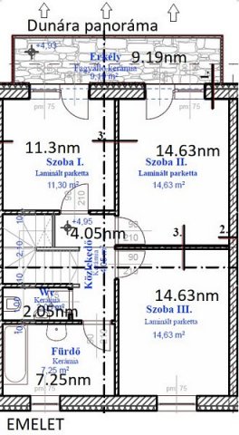 Eladó sorház, Százhalombattán 124.9 M Ft, 5 szobás