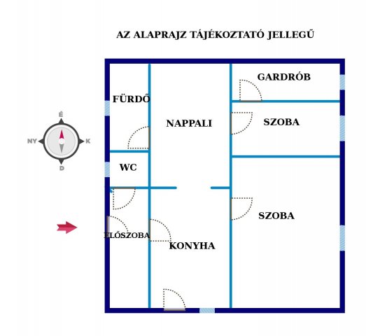 Eladó családi ház, Pusztaszabolcson 21.5 M Ft, 3 szobás