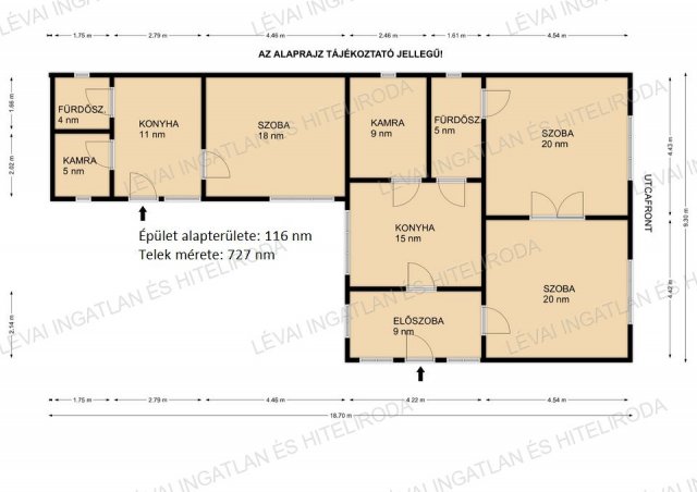 Eladó családi ház, Békéscsabán 21.9 M Ft, 3 szobás