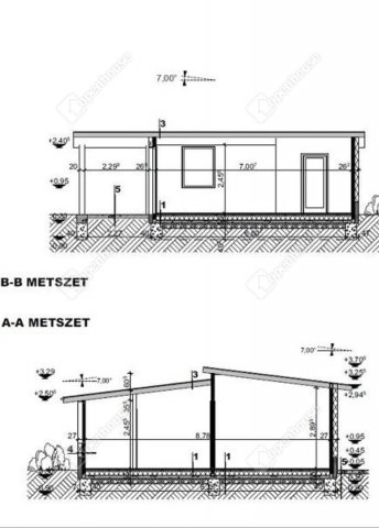 Eladó családi ház, Szegeden 34.9 M Ft, 2 szobás