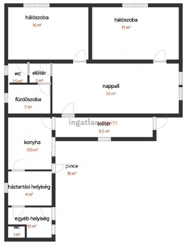 Eladó családi ház, Kisvárdán, Tordai utcában 50 M Ft, 3 szobás