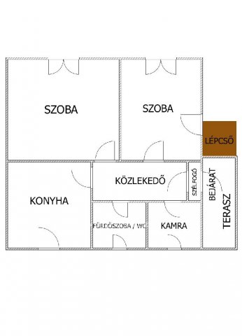 Eladó családi ház, Sirokban 22.9 M Ft, 2 szobás