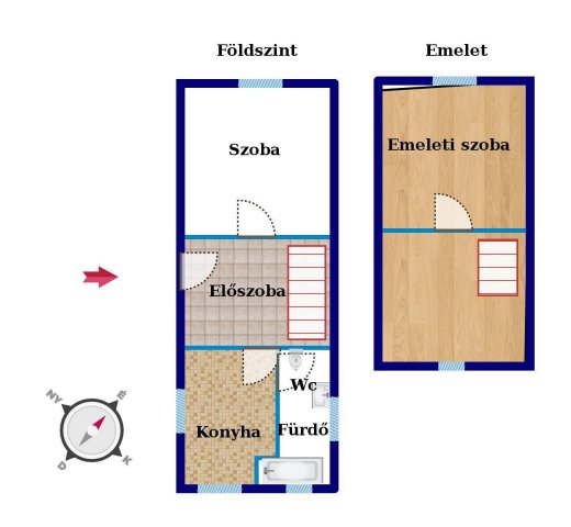 Eladó nyaraló, Szigetszentmiklóson 21.5 M Ft, 3 szobás