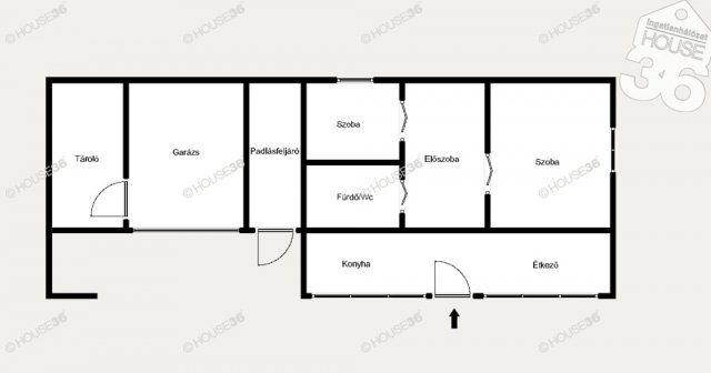 Eladó családi ház, Izsákon 19.5 M Ft, 3 szobás