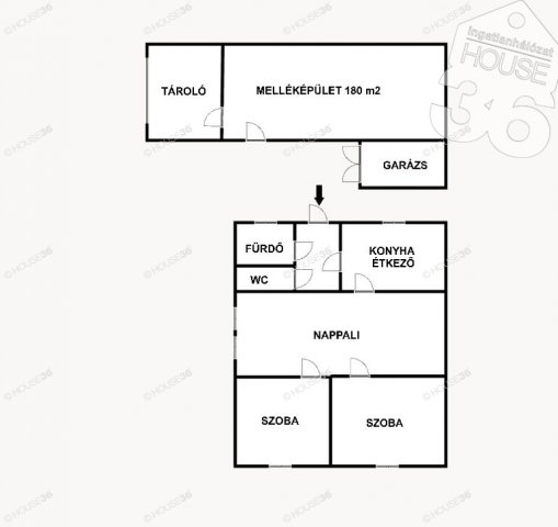 Eladó családi ház, Lakitelken 28.1 M Ft, 3 szobás
