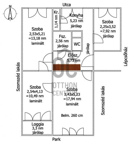 Eladó panellakás, Mezőhegyesen 14.5 M Ft, 4 szobás