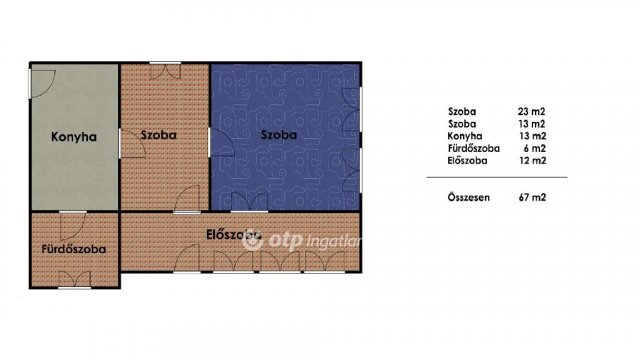 Eladó családi ház, Csorváson 4.9 M Ft, 2 szobás