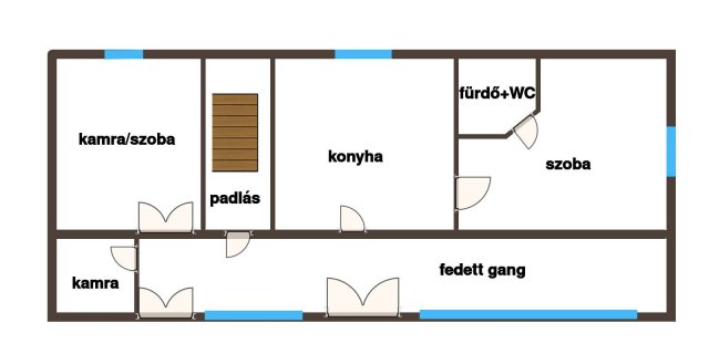 Eladó családi ház, Izsákon 22.5 M Ft, 1 szobás