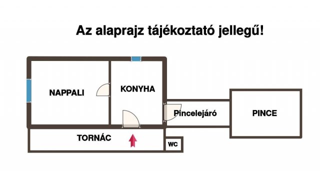 Eladó mezogazdasagi ingatlan, Monoron 19.9 M Ft, 1 szobás