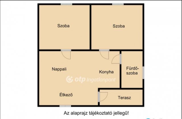 Eladó családi ház, Bocskaikerten 40.5 M Ft, 2 szobás