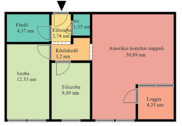 Eladó téglalakás, Budapesten, IV. kerületben 69.452 M Ft