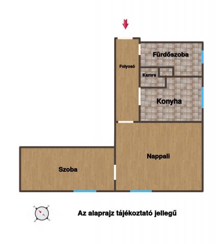 Eladó téglalakás, Budapesten, XV. kerületben 52 M Ft, 1+1 szobás