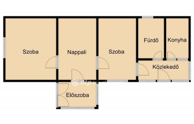 Eladó családi ház, Vámospércsen 17.9 M Ft, 2 szobás