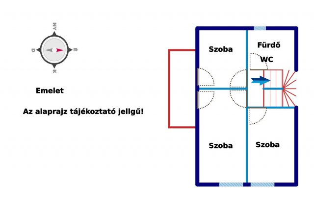 Eladó sorház, Üllőn, István utcában 78.8 M Ft, 4 szobás