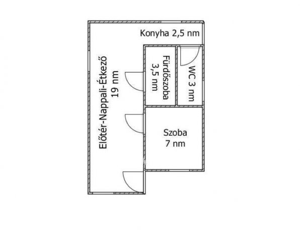 Eladó családi ház, Hódmezővásárhelyen 21.5 M Ft, 1 szobás