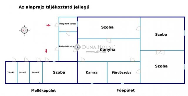 Eladó családi ház, Orgoványon 13 M Ft, 4 szobás