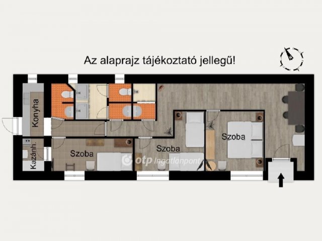 Eladó családi ház, Debrecenben, Ótemető utcában 56 M Ft