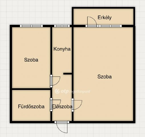 Eladó panellakás, Miskolcon 18.99 M Ft, 1+1 szobás