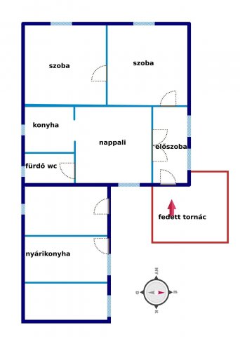 Eladó családi ház, Ricsén 8.5 M Ft, 3 szobás