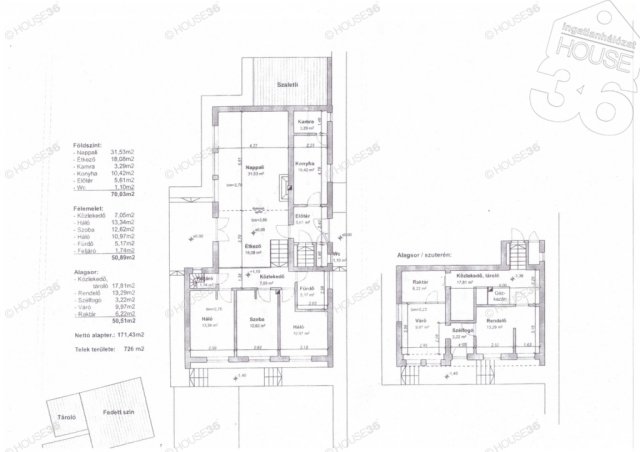 Eladó családi ház, Lajosmizsén 63.5 M Ft, 4 szobás