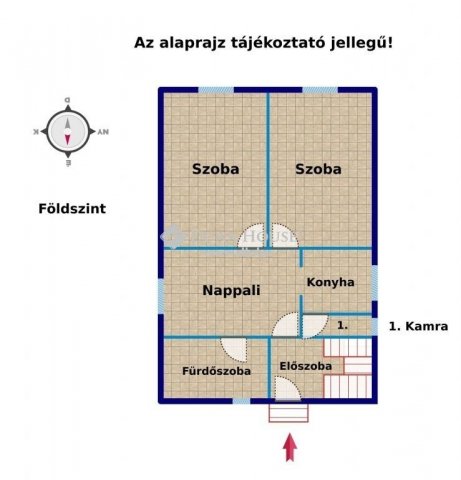 Eladó családi ház, Szigetszentmiklóson 61 M Ft, 6 szobás